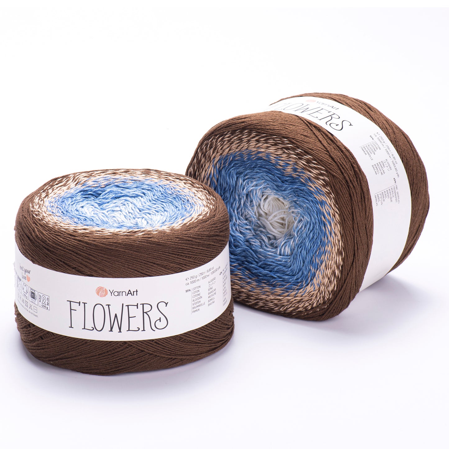 YarnArt Flowers Gradient Cake Yarn