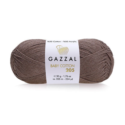 Gazzal Baby Cotton 205 Lightweight Yarn