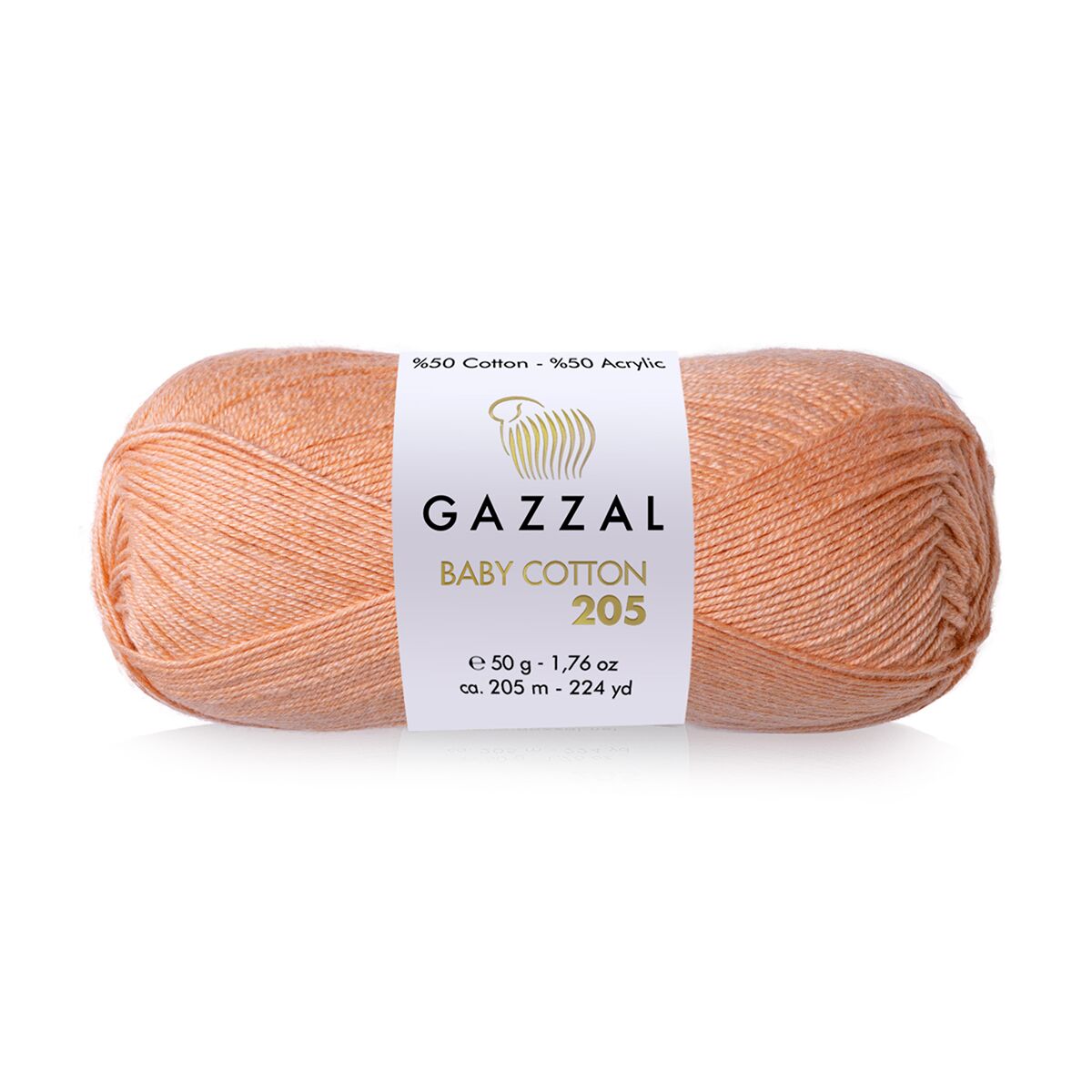 Gazzal Baby Cotton 205 Lightweight Yarn