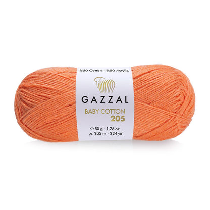Gazzal Baby Cotton 205 Lightweight Yarn