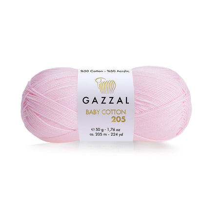 Gazzal Baby Cotton 205 Lightweight Yarn