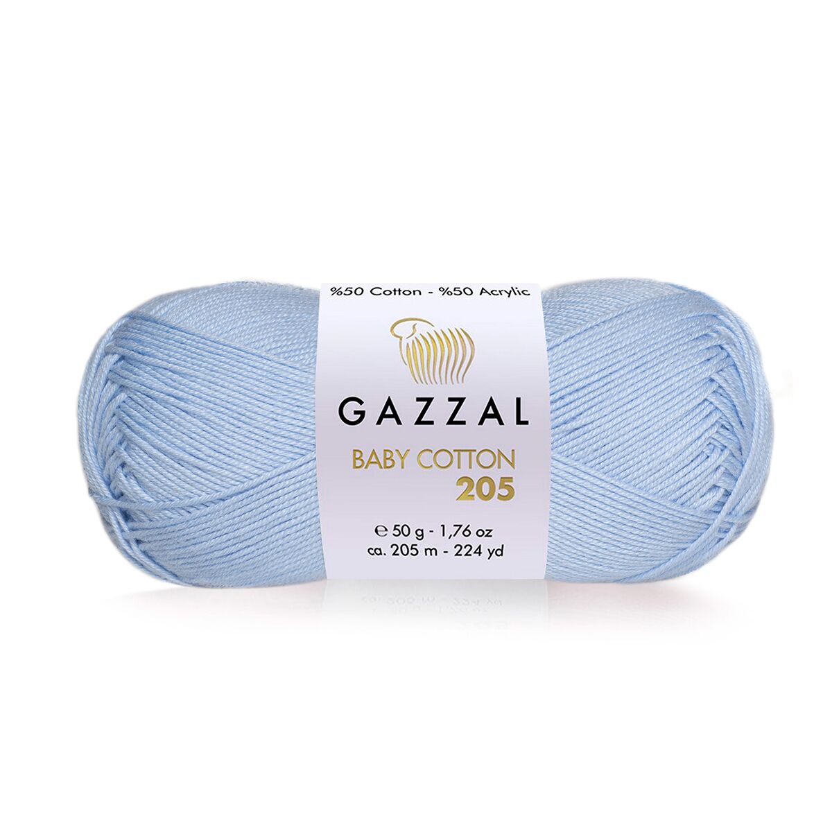 Gazzal Baby Cotton 205 Lightweight Yarn