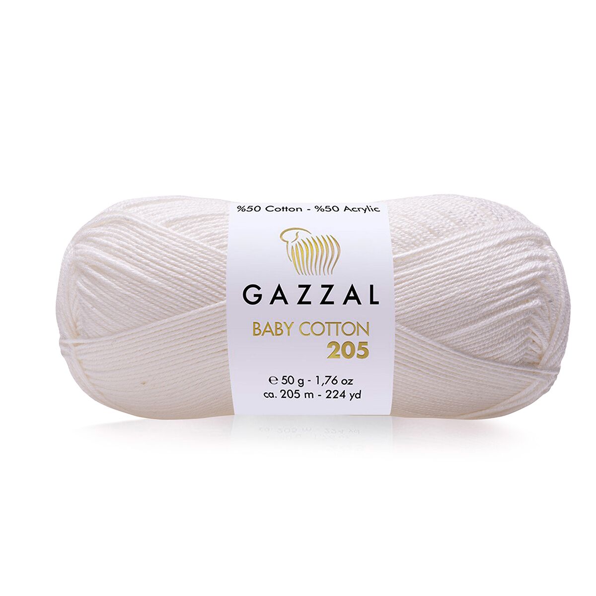 Gazzal Baby Cotton 205 Lightweight Yarn