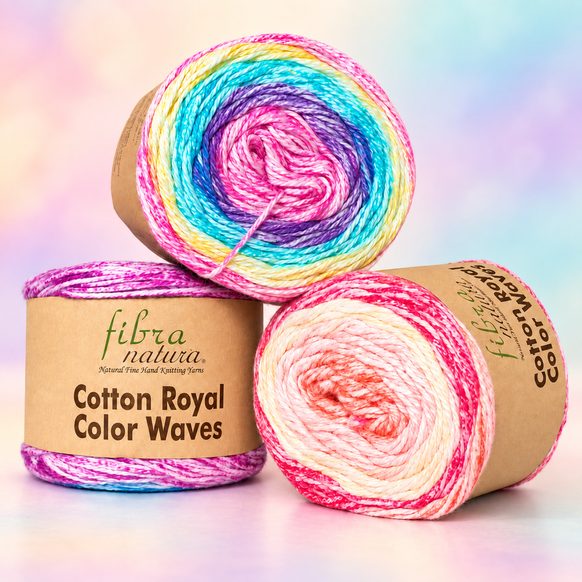 Fibra Natura Cotton Royal Colour Waves 100g