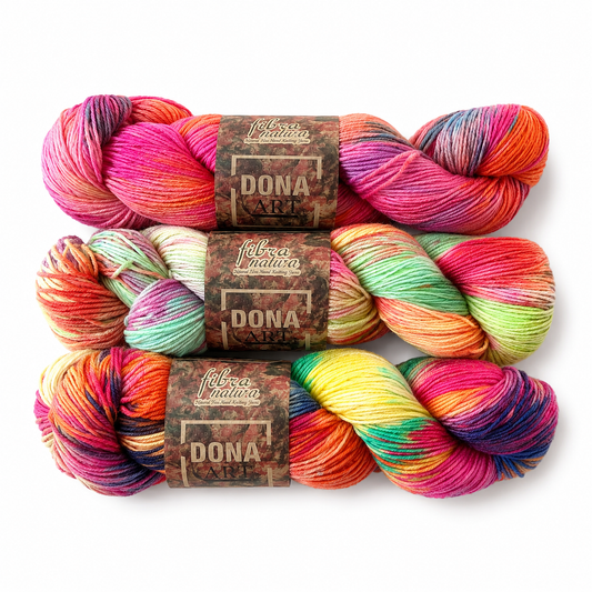 Fibra Natura DonaArt Hand-Dyed Merino Yarn