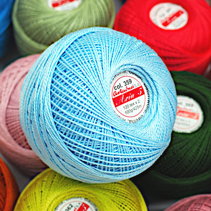 Ariadna Aria Size 5 Cotton Crochet Thread