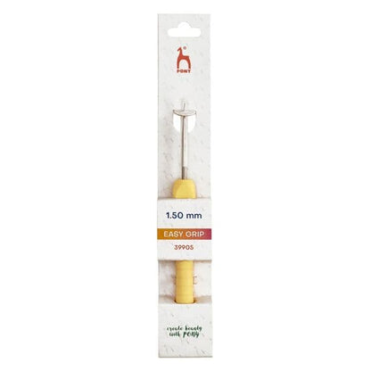 Pony Easy Grip Steel Crochet Hook Various Sizes from 0.75mm to 1.75mm
