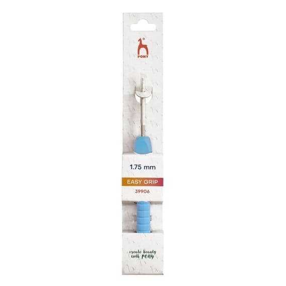 Pony Easy Grip Steel Crochet Hook Various Sizes from 0.75mm to 1.75mm