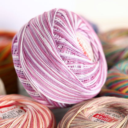 Ariadna Multi Size 10 Cotton Crochet Thread