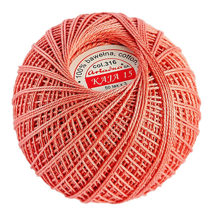 Ariadna Kaja Size 15 Cotton Crochet Thread