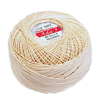 Ariadna Ada Size 5 Cotton Tatting Thread
