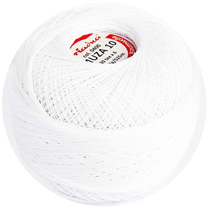 Luxurious Feel Cotton Crochet Thread Muza Size 10, Brand Ariadna