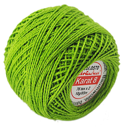 Ariadna Karat Size 8 Cotton Crochet Thread