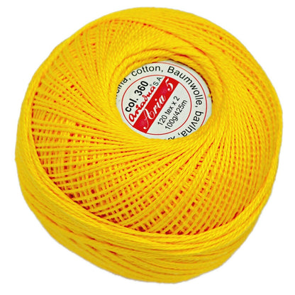 Ariadna Aria Size 5 Cotton Crochet Thread