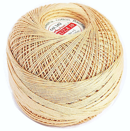 Luxurious Feel Cotton Crochet Thread Muza Size 10, Brand Ariadna