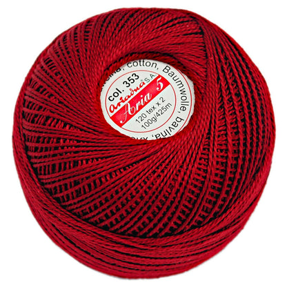 Ariadna Aria Size 5 Cotton Crochet Thread
