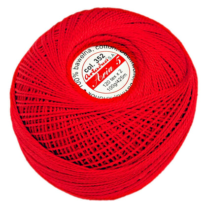 Ariadna Aria Size 5 Cotton Crochet Thread