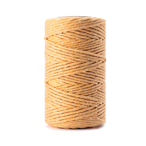Single Twisted 2mm 50m spool Luxurious Feel Macrame Cotton Cord